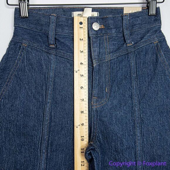 NEW Madewell The Perfect Vintage‎ Straight Jean in Greenhaven Wash, 23 - Picture 5 of 15